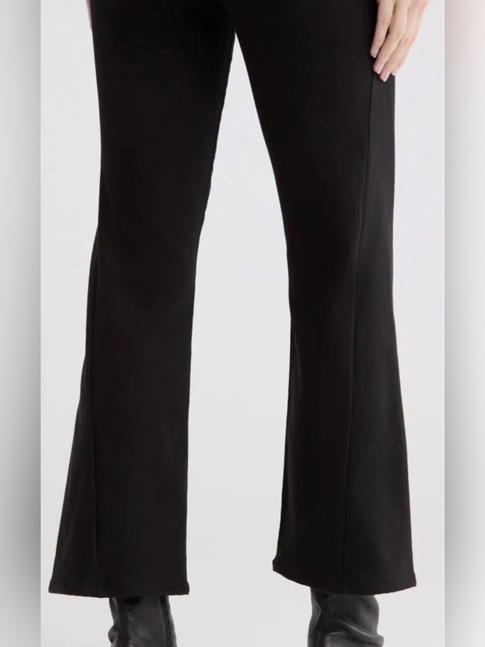 Adriano Goldschmied Women’s AG Farrah Boot Crop Mid Rise Jeans Black Sz 28 NWT - Picture 7 of 11